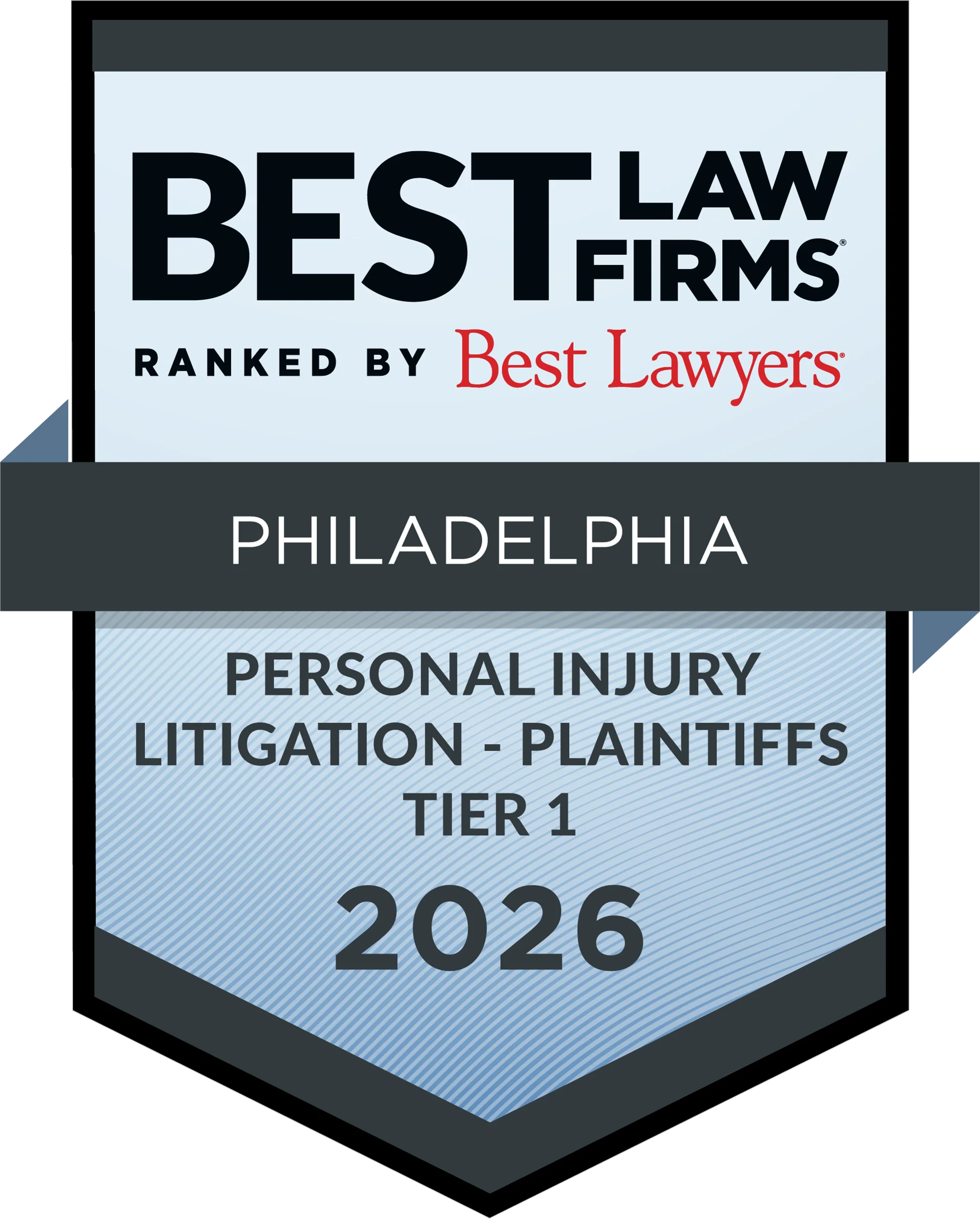 Best Lawyers 2026 - Regional Tier 1 Badge