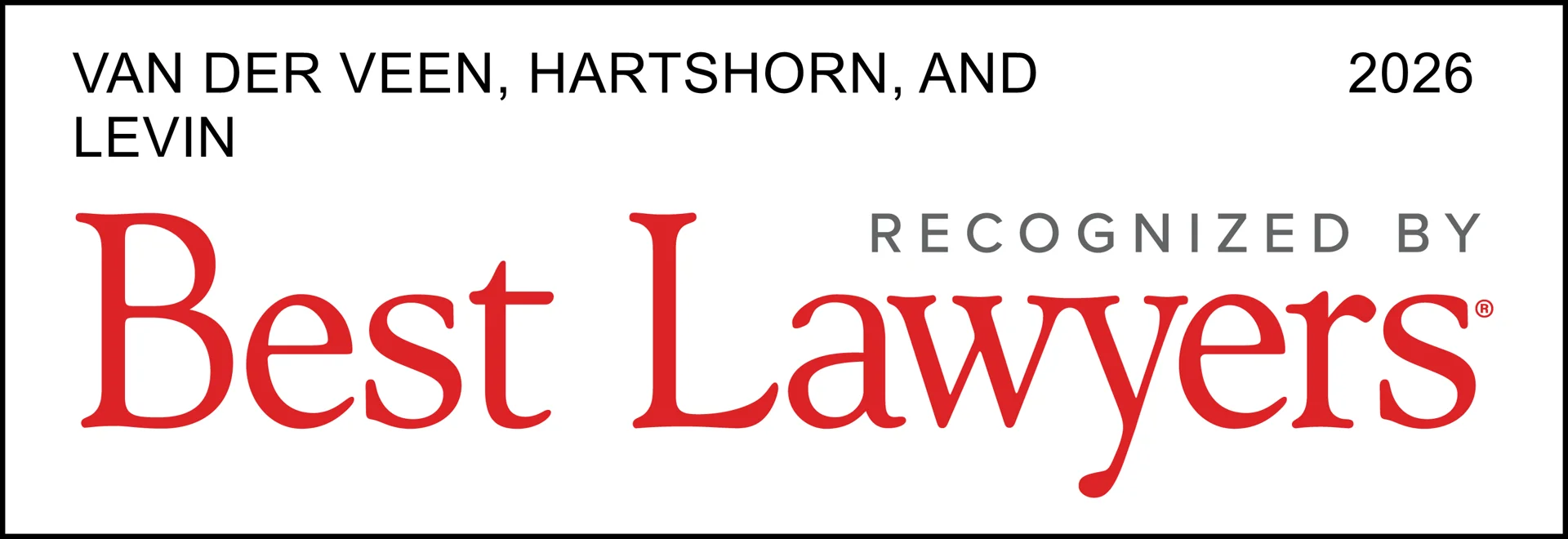 Best Lawyers 2026 - Firm Logo